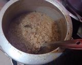 A picture of step 2 of Bhugal chawal.