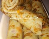 A picture of step 8 of Vegetable Pancakes #WheatflourRecipeContest #My4WeeksChallenge.