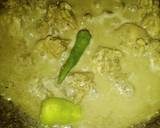 Chicken white kadahi/dahi chicken recipe step 4 photo