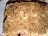 Toast with meat