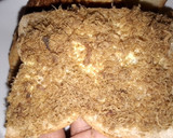 A picture of step 1 of Toast with meat.