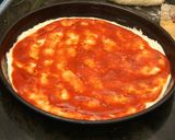 Foto del paso 5 de la receta: Pizza con levadura instantánea