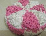 A picture of step 10 of RedVelvet cake.. Post 1 #anniversary.