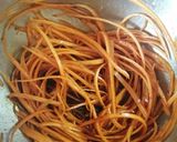 Une image de l'étape 3 de 🥕Tagliatelles de Carotte au paprika fumé.