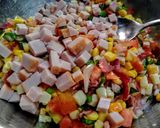 Foto del paso 3 de la receta: TOCINETA🥓 Asada con vegetales y Jamón de🦃 Pavo...!
