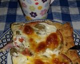Foto del paso 6 de la receta: Tarta de Lomito Tomate Muzza Huevo y Crema de Leche