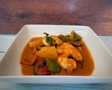 Foto del paso 10 de la receta: Curry rojo de langostinos
