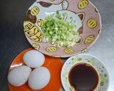〔在家也能做〕醬香蔥蛋的食譜步驟1照片
