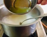 A picture of step 1 of Angoori Rabdi.