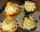 A picture of step 5 of Simple and tasty, cheese and onion baked peppers.