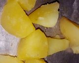 A picture of step 6 of Papri chaat.