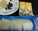 Foto del paso 1 de la receta Bacalao con nata, piñones y pasas