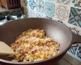 A picture of step 6 of Ham Egg Fried Rice.