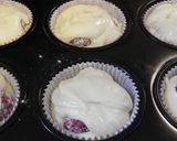 Φωτογραφία βήματος 6 της συνταγής Raspberry Muffins - Κεκάκια με Σμέουρα