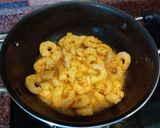 A picture of step 2 of Shrimp Masala.