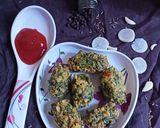 मूली के पत्ते के पकौड़े (Mooli ke patte ke pakode recipe in Hindi) रेसिपी चरण 5 फोटो