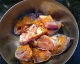 A picture of step 1 of Kalonji Katla Fish Curry.