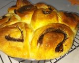Foto langkah ke 9 dari resep Roti kismis coklat Bahan super simple.