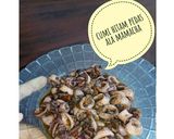 Foto langkah ke 8 dari resep Cumi bumbu hitam pedas.