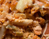 Foto del paso 7 de la receta: Macarrones vegetarianos con verduras, soja texturizada y 4 quesos