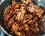 A picture of step 7 of Road side Kalan with cabbage.