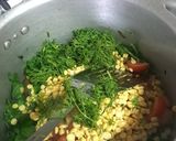 A picture of step 9 of Saibhaji..(Sindhi Style) Palak ki Sabji.