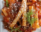 Foto del paso 7 de la receta Zita con salsa "boloñesa" de hinojo