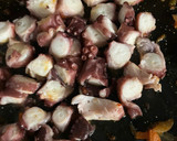 Foto del paso 9 de la receta: Fideuà de pulpo verduritas, garbanzos y hierbabuena, facilísima!
