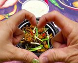 A picture of step 5 of Singapore Frog Porridge.