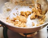 A picture of step 2 of Wheat flour (Aate) ka Halwa.