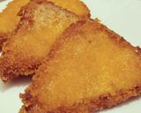 A picture of step 5 of Tikka fried sandwich.
