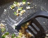 A picture of step 4 of Malabar Spinach, California Lemon & Potato Stir Fry.