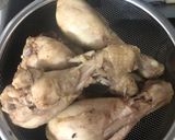 Foto del paso 1 de la receta: Pollo en salsa de champiñón y pico de Gallo