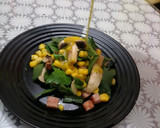 Foto del paso 7 de la receta: Ensalada de espinacas con tocino