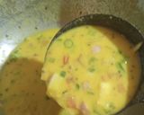 A picture of step 1 of Mixed veg besan chilla.