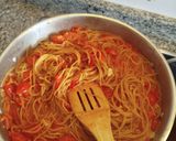 Foto del paso 4 de la receta: Pasta con tomate cherry