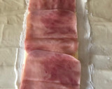 Foto del paso 5 de la receta: Hojaldre con jamón York y queso