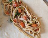 A picture of step 4 of Spring Rolls.