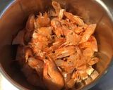 Une image de l'étape 1 de Bouillon de crevettes au laurier,algues et pak choï (recette anti gaspi).