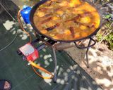 Foto del paso 10 de la receta Paella de pollo con verduras