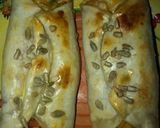 Foto del paso 3 de la receta: Wraps con tapas de empanadas!!de vegetales con queso🌽🥕🍅🧀