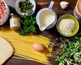 Une image de l'étape 1 de Polpette et linguine.