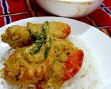 নারকেলি চিংড়ি(narkali chingri recipe in Bengali) রেসিপির ধাপ 3 ছবি