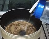 A picture of step 3 of Soya Matar Pulao.