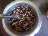 Githeri with Irish potatoes