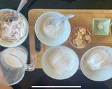รูปขั้นตอนการทำที่ 1 ของ ขนมบ้าบิ่นมะพร้าวอ่อน