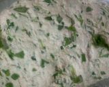 A picture of step 2 of Methi Paratha.