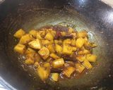 A picture of step 4 of Aloo Gobhi.
