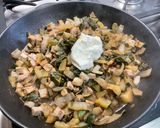Une image de l'étape 12 de Gratin de blettes et courgette au porc et parmesan.