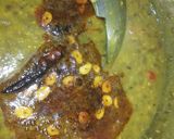 A picture of step 12 of Punjabi Style Green Moong Daal.